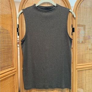 Everlane The Luxe Rib Funnel-Neck Tank sz. L